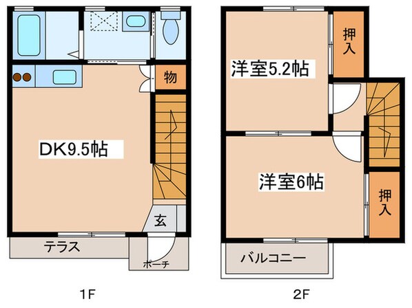 アルカジェイルの物件間取画像